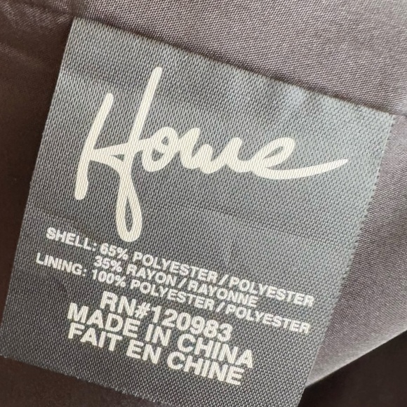 HOWE Navy Blue Minimalist Blazer - Utilitarian Vibe Buckle Detail - Men’s Small - Picture 3 of 11